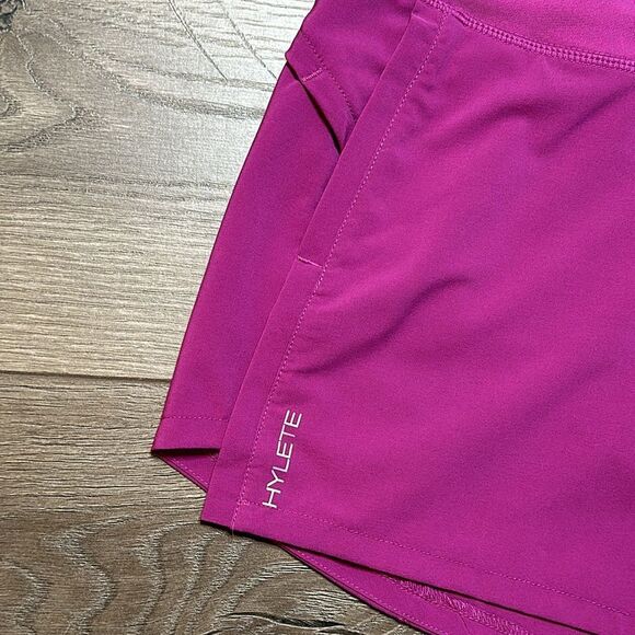 Hylete Versa 5" Pink Lined Pocket Running Shorts Size XS - Picture 5 of 13